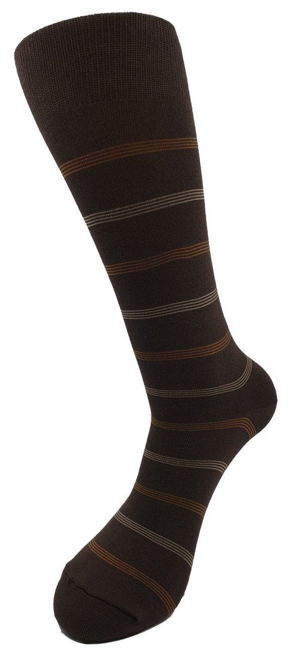 Brown Base Color with Stripes