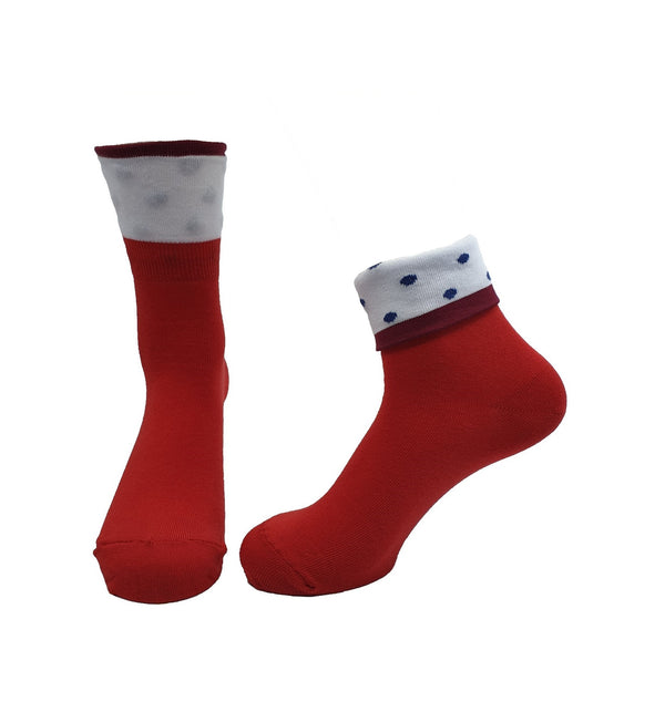 Teenagers Socks Design Folding Top