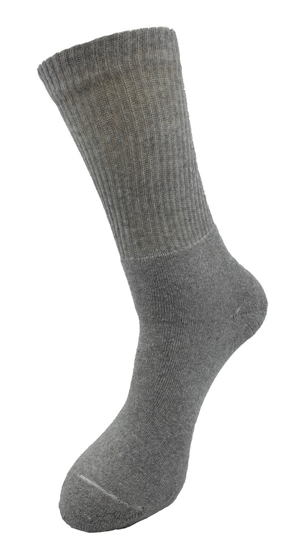 Men Sport Socks Plain, FULL TERRY