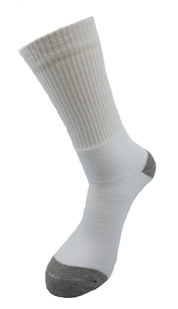 Men Sport Socks Plain, FULL TERRY