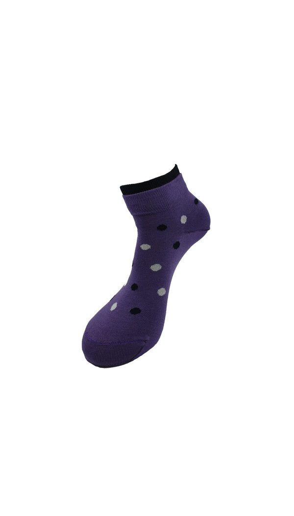 Ladies Crew Dots Socks