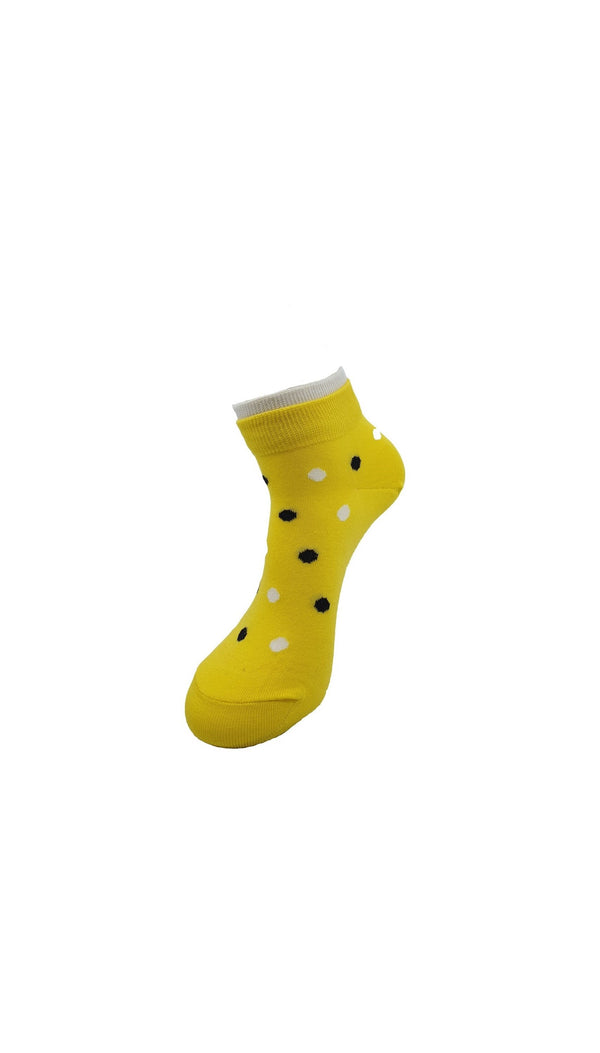 Ladies Crew Dots Socks